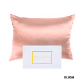 NNEDSZ Comfort Pure Silk Pillow Case 100% Mulberry Silk Hypoallergenic Pillowcase 51 x 76 cm Blush