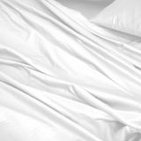 NNEDSZ Comfort 1000TC Hotel Grade Bamboo Cotton Sheets Pillowcases Set Ultrasoft Queen White