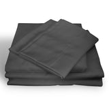 NNEDSZ Comfort 1000TC Hotel Grade Bamboo Cotton Sheets Pillowcases Set Ultrasoft Queen Pewter