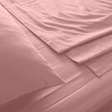 NNEDSZ Comfort 1000TC Hotel Grade Bamboo Cotton Sheets Pillowcases Set Ultrasoft Queen Blush