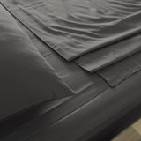 NNEDSZ Comfort 1000TC Hotel Grade Bamboo Cotton Sheets Pillowcases Set Ultrasoft King Pewter