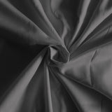 NNEDSZ 1000 Thread Count Hotel Grade Bamboo Cotton Quilt Cover Pillowcases Set Queen Pewter
