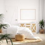 NNEDSZ 1000 Thread Count Hotel Grade Bamboo Cotton Quilt Cover Pillowcases Set King White