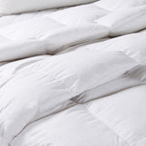 NNEDSZ Comfort 50% Goose Feather 50% Down 500GSM Quilt Duvet Deluxe Soft Touch Double White