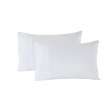 NNEDSZ Comfort 1200 Thread Count Sheet Set 4 Piece Ultra Soft Satin Weave Finish Double White