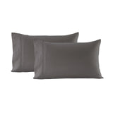 NNEDSZ Comfort 1200 Thread Count Sheet Set 4 Piece Ultra Soft Satin Weave Finish Double Charcoal
