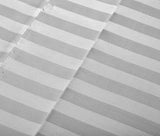 NNEDSZ Comfort 1200TC Sheet Set Damask Cotton Blend Ultra Soft Sateen Bedding Queen Silver
