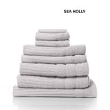 NNEDSZ Comfort Eden Egyptian Cotton 600GSM 8 Piece Luxury Bath Towels Set 8 Piece Holly