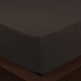 NNEDSZ Avenue 1000TC Cotton Blend Sheet & Pillowcases Set Hotel Quality Bedding Single Charcoal