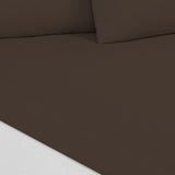 NNEDSZ Comfort 1500 Thread Count Cotton Rich Sheet Set 3 Piece Ultra Soft Bedding Double Dusk Grey
