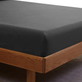 NNEDSZ Comfort 1500 Thread Count Cotton Rich Sheet Set 3 Piece Ultra Soft Bedding Double Stone