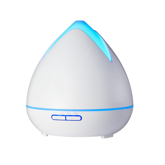 NNEDSZ Oils Ultrasonic Aromatherapy Diffuser Air Humidifier Purify 400ML  White