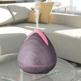 NNEDSZ Oils Ultrasonic Aromatherapy Diffuser Air Humidifier Purify 400ML  Violet