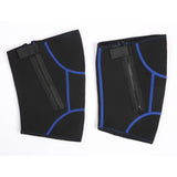 NNEDSZ Industries Neoprene Zip Knee Support Pain Relief Brace Sports - Unisex  Black, Blue