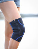 NNEDSZ Industries Neoprene Zip Knee Support Pain Relief Brace Sports - Unisex  Black, Blue