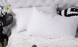 NNEDSZ Duck Feather & 50% Duck Down Quilt 500GSM + Duck Pillows Twin Pack Combo Queen White