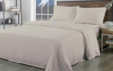 NNEDSZ Comfort Bamboo Blend Sheet Set 1000TC and Bamboo Pillows 2 Pack Ultra Soft King Warm Grey