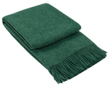 NNEDSZ Throw - 100% NZ Wool - Emerald
