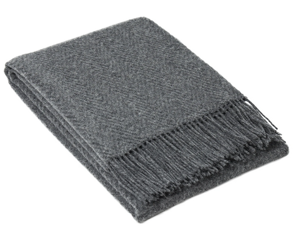 NNEDSZ Throw - Merino Wool Blend - Slate