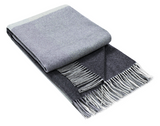 NNEDSZ Throw - 10% Cashmere/ 90% Super Fine Merino Wool - Monochrome