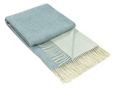 NNEDSZ Throw - 10% Cashmere/ 90% Super Fine Merino Wool - Light Blue