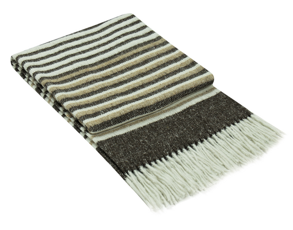 NNEDSZ Throw - Reclaimed Wool Blend - Tan