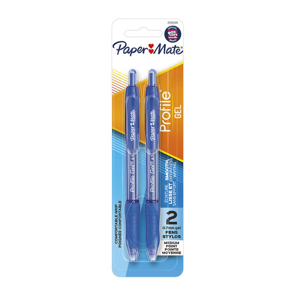 NNEDSZ PAPER MATE Profile Pen 0.7 Blu Pack 2 Box of 6