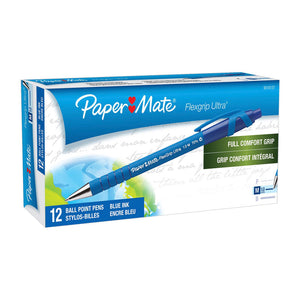 NNEDSZ PAPER MATE Flexi Grip RT BP 1.0mm Blu Box of 12