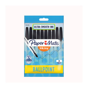 NNEDSZ PAPER MATE Inkjoy100ST Ball Pen BlackPack 10 Box of 12