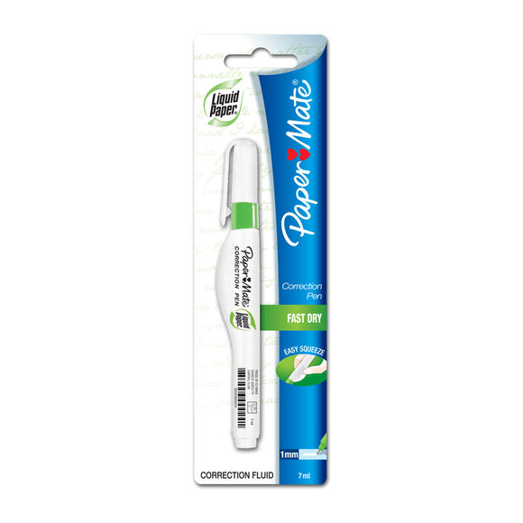 NNEDSZ PAPER MATE LP Correct Pen 7ml Box of 12