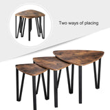 NNEDSZ  Nesting Coffee Table Set of 3