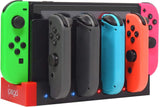 NNEDSZ NNEDSZ 4 in1 Charger Station Stand for Nintendo Switch Joy-con with LED Indication