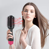 NNEDSZ -Step Hair Dryer Negative Ion Anti-Frizz Blowout for Drying,Straightening, Curling and Volumizer (AU Plug)