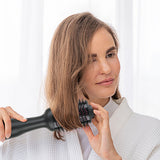 NNEDSZ -Step Hair Dryer Negative Ion Anti-Frizz Blowout for Drying,Straightening, Curling and Volumizer (AU Plug)
