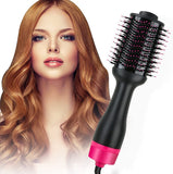 NNEDSZ -Step Hair Dryer Negative Ion Anti-Frizz Blowout for Drying,Straightening, Curling and Volumizer (AU Plug)
