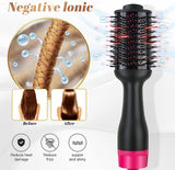 NNEDSZ -Step Hair Dryer Negative Ion Anti-Frizz Blowout for Drying,Straightening, Curling and Volumizer (AU Plug)