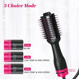 NNEDSZ -Step Hair Dryer Negative Ion Anti-Frizz Blowout for Drying,Straightening, Curling and Volumizer (AU Plug)