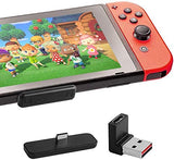 NNEDSZ Premium Bluetooth Adapter Route air Pro Support in-Game Voice Chat compatible with Nintendo Switch, Nintendo Switch Lite, PS4 and Laptops