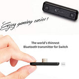 NNEDSZ Premium Bluetooth Adapter Route air Pro Support in-Game Voice Chat compatible with Nintendo Switch, Nintendo Switch Lite, PS4 and Laptops