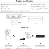 NNEDSZ Premium Bluetooth Adapter Route air Pro Support in-Game Voice Chat compatible with Nintendo Switch, Nintendo Switch Lite, PS4 and Laptops