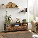 NNEDSZ Modern Wooden TV Cabinet Holds TVs