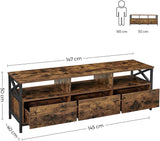 NNEDSZ Modern Wooden TV Cabinet Holds TVs