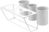 NNEDSZ Hair Dryer Holder Care Tool Organizer for Bath Supplies Accessories (White)