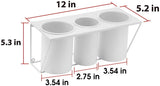 NNEDSZ Hair Dryer Holder Care Tool Organizer for Bath Supplies Accessories (White)
