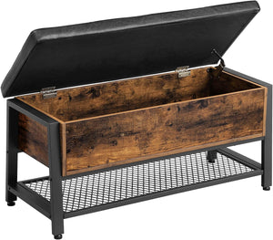 NNEDSZ 2 Tier Shoe Storage Bench