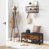 NNEDSZ 2 Tier Shoe Storage Bench