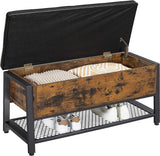 NNEDSZ 2 Tier Shoe Storage Bench