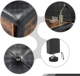NNEDSZ 2 Tier Shoe Storage Bench