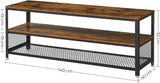 NNEDSZ Industrial TV Stand 60 Inches, Rustic Brown