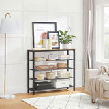 NNEDSZ Shoe Rack Storage Organiser 4 Shelves